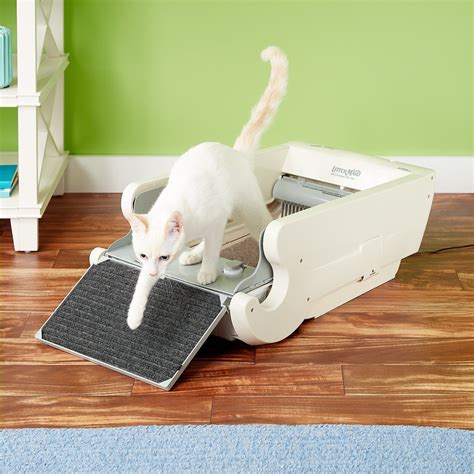 electric self cleaning cat litter boxes|self emptying cat litter box.